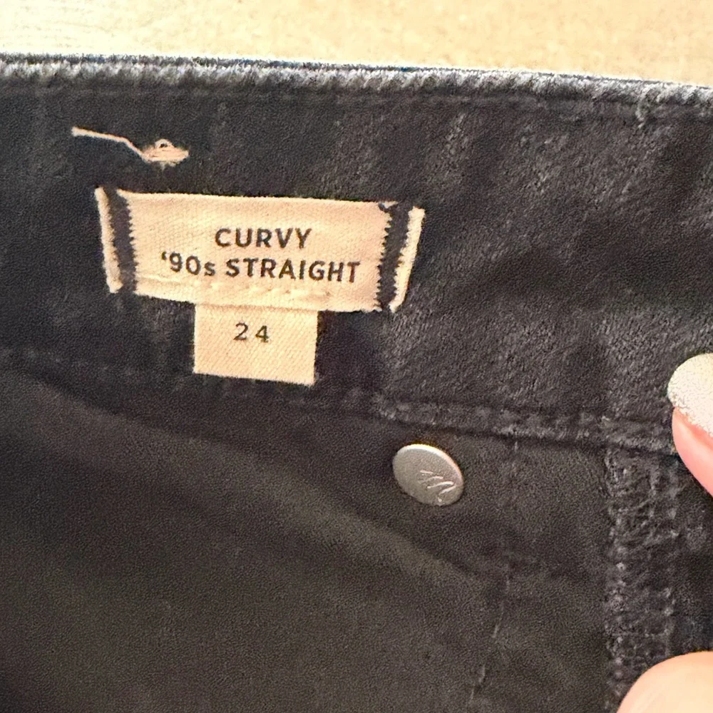 Madewell Black Women's Straight Jeans - Picture 4 of 4